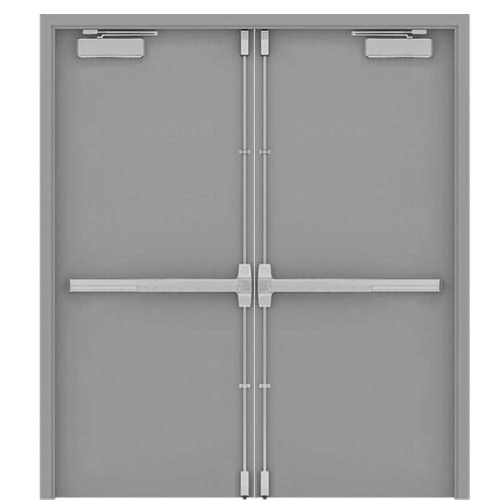 FireRated Commercial Steel Doors, Metal Fire Doors, FireRated Double