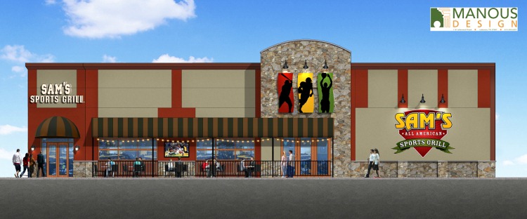 Sam’s Sports Grill Murfreesboro, TN Manous Design