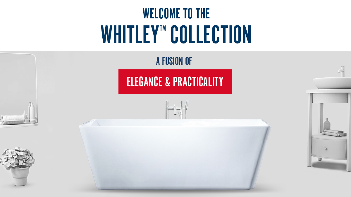 Whitley Collection New Freestanding Bathtubs Mansfield Plumbing