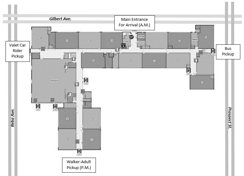 Alliance High School Ohio Map Arrival and Dismissal