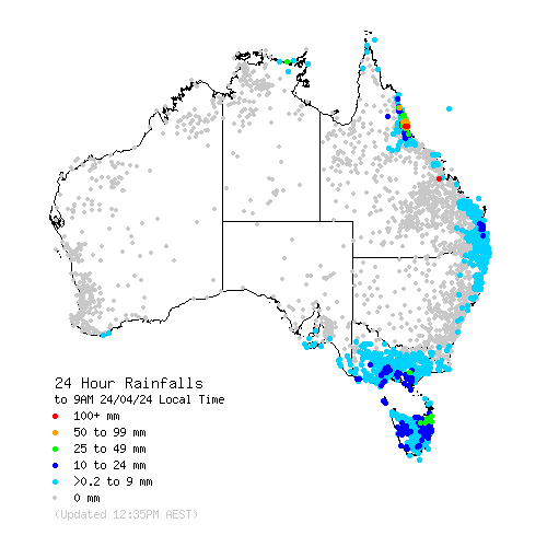 Mansfield Weather Rainfall Charts / Report