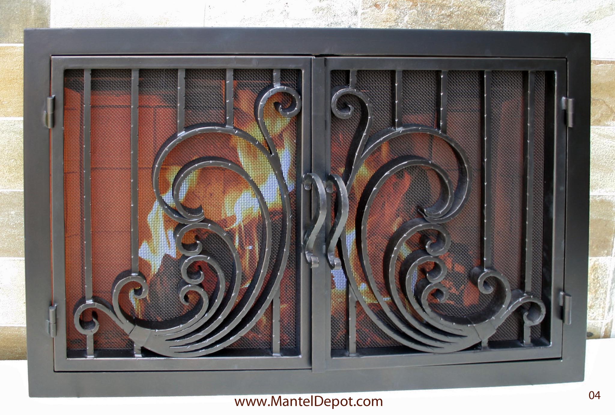 Solid Cast Iron Fireplace Doors Fireplace Guide by Linda