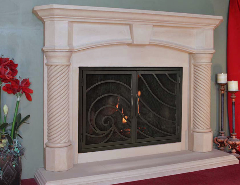 Mantel Depot Fireplace Mantel Model FM063 in San Diego, CA