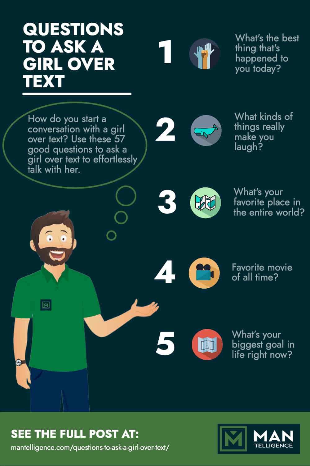 57 Good Questions to Ask a Girl Over Text Spark Great Conversations
