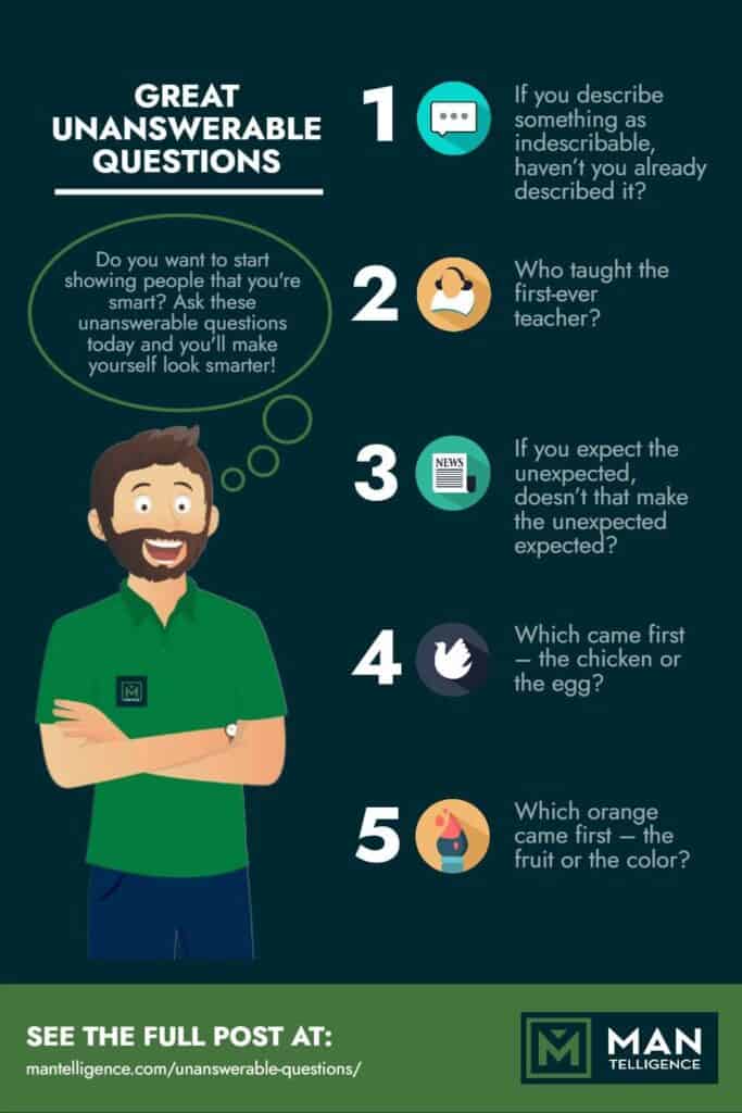 39 Great Unanswerable Questions Ask And Get An Actual Answer, Or Not