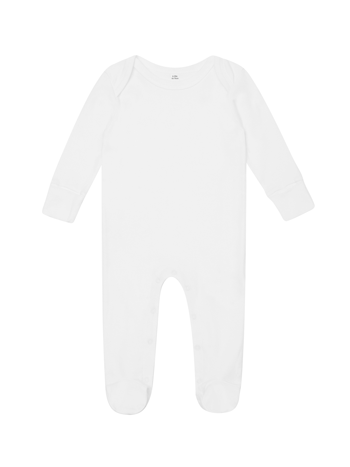 Babybugz BZ35 Baby Organic Envelope Sleepsuit with Scratch Mitts