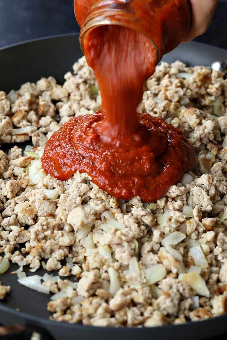 Ground Chicken Parmesan Easy Chicken Recipe Mantitlement