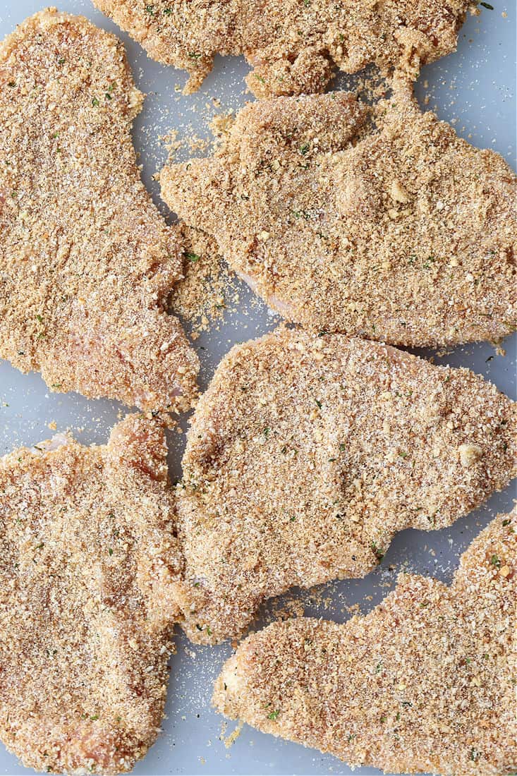 Turkey or Chicken Cutlets Oven Baked or Air Fried Mantitlement