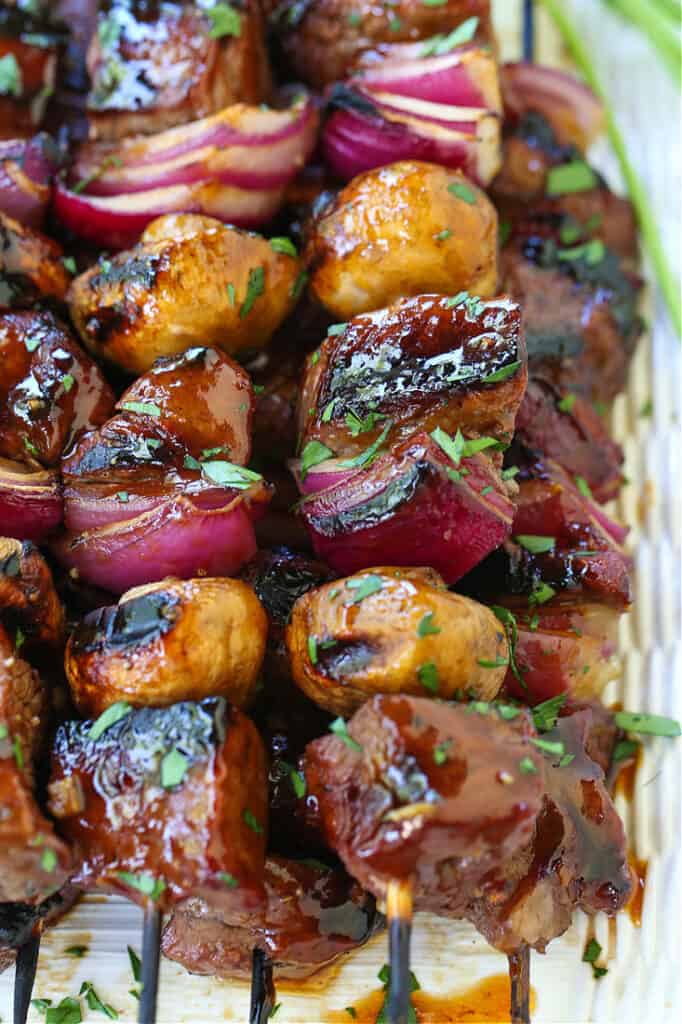 Bourbon Steak Kabobs Mantitlement