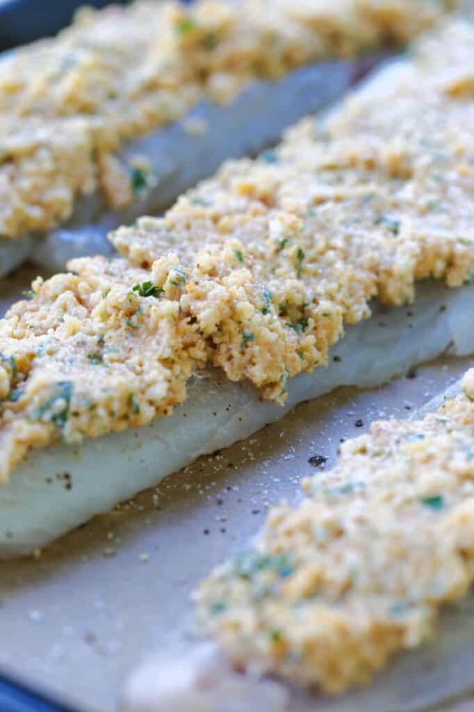 Parmesan Crusted Haddock Easy Baked Haddock Recipe Manttlement