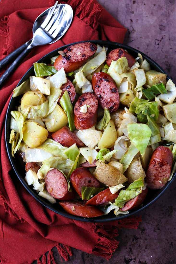 Kielbasa and Cabbage Mantitlement