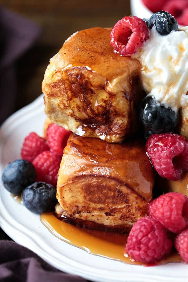 Hawaiian Roll French Toast Mantitlement