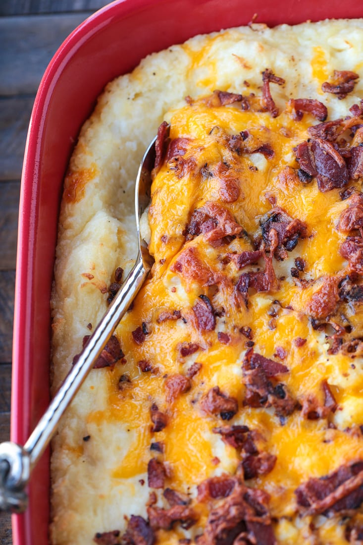 Mashed Potato Casserole Mantitlement
