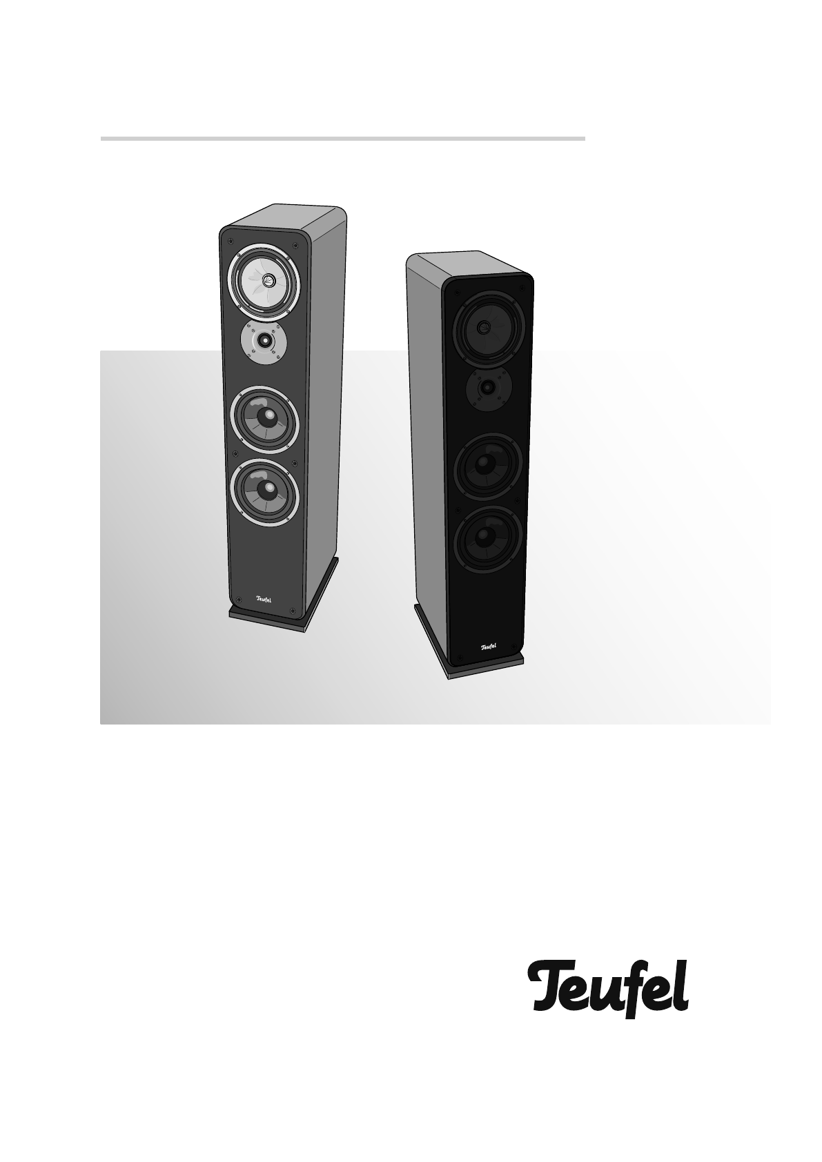 User Manual Teufel Ultima 40 Mk2 (English - 8 Pages)