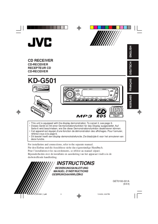 Jvc Car Stereo Manuals