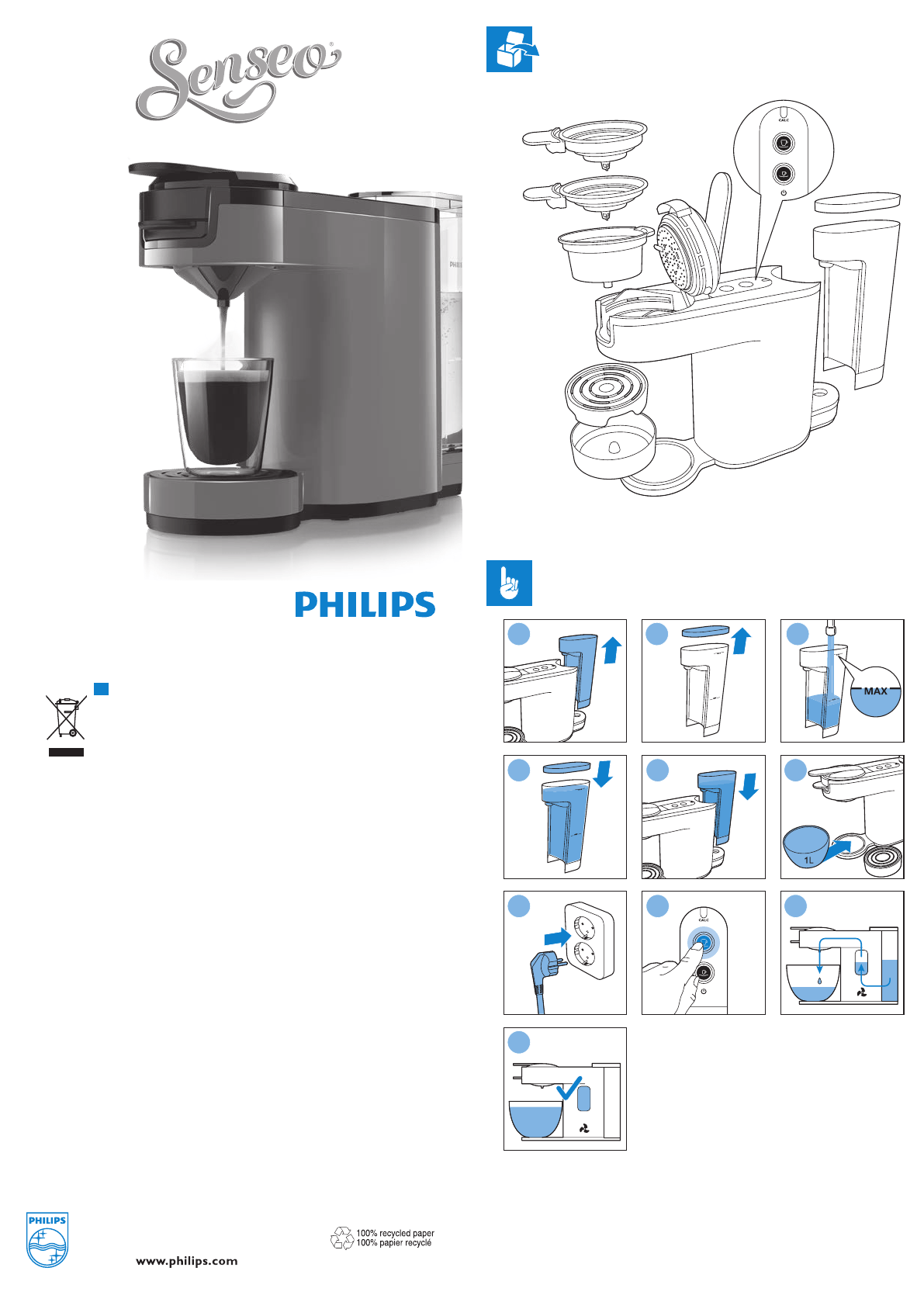 Porzellan Säugling Wunde philips senseo coffee maker instructions