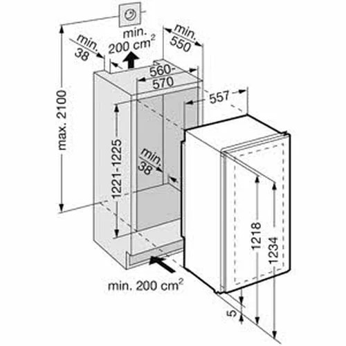Liebherr WTEes 2053 Vinidor user manual (English 12 pages)