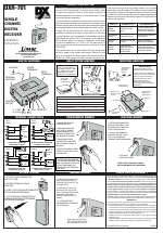 Pdf Download | Linear DXR-701 User Manual (1 page)