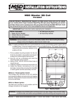 Pdf Download | Msd 8207 Blaster Ss Coil Installation User Manual (2 Pages)