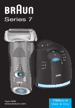Pdf Download | Braun 799cc-6 Wet & Dry, Series 7 User Manual (107 pages