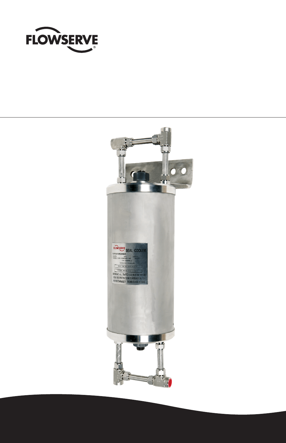 Flowserve 682 Seal Cooler User Manual 8 pages