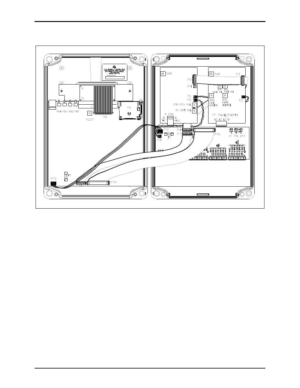 Wiring, Digital outputs | GAI-Tronics 10959-201 and 10959-203 Wall