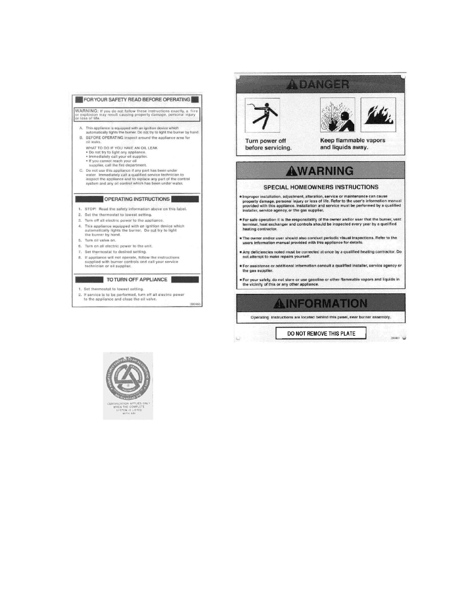 Thermo Pride MODEL OPA User Manual | Page 5 / 91
