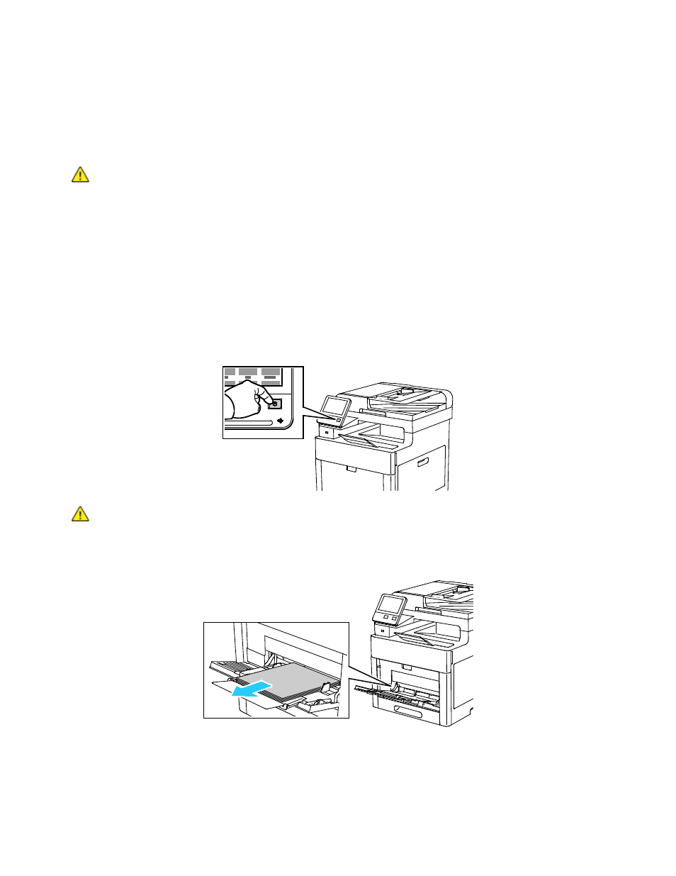 Moving the printer Xerox WorkCentre 6515DNI User Manual Page 186 / 326