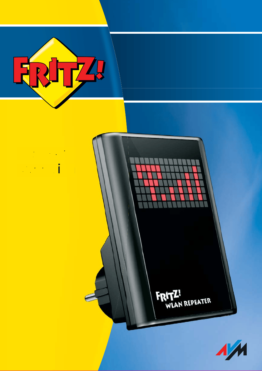 Bedienungsanleitung Avm Fritz Wlan Repeater 310