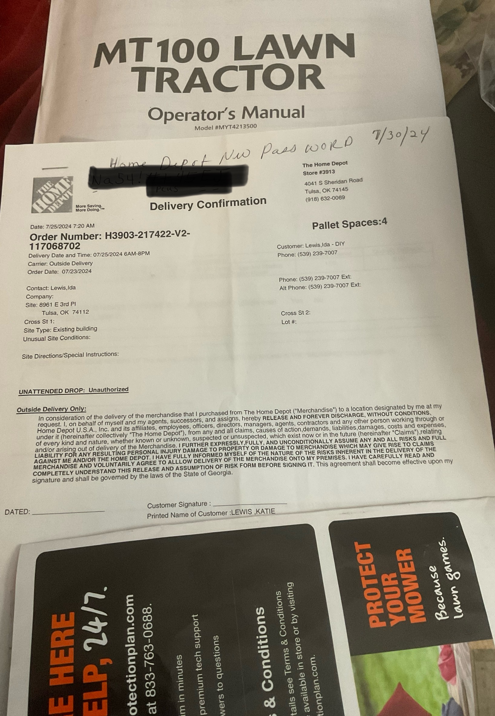 MURRAY MT100 OPERATOR'S MANUAL Pdf Download | ManualsLib