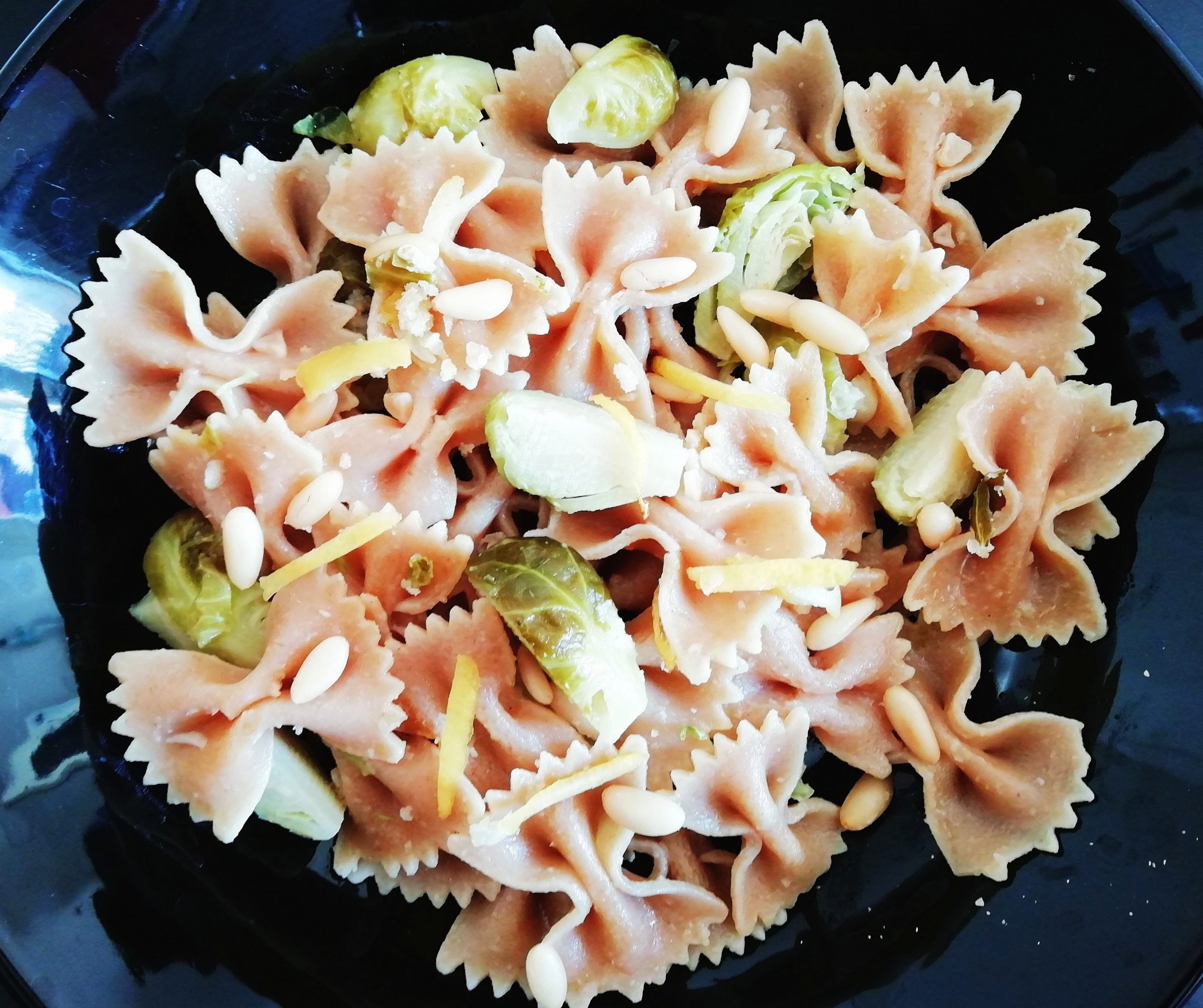 Pasta con cavoletti di bruxelles e limone Dott.ssa Manuela Pedrazzi