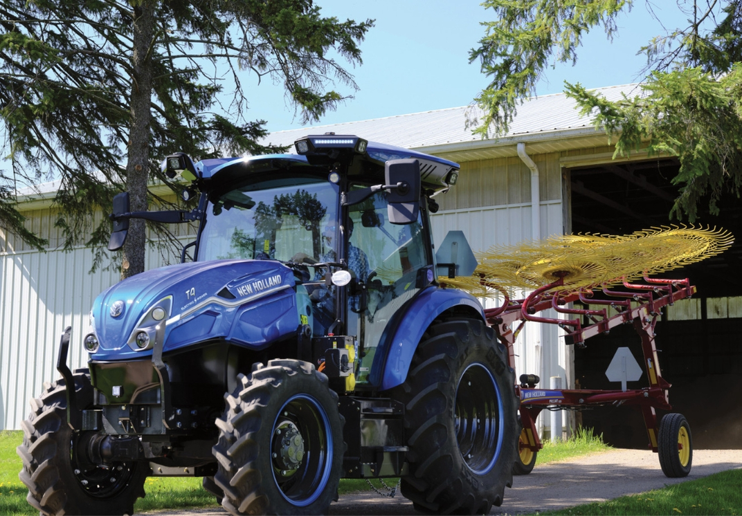 New Holland Agriculture unveils allelectric utility tractor for 2024