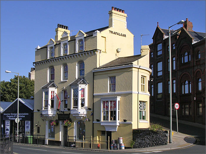 Trafalgar Pub South Quay Douglas Isle of Man Manx Pictures