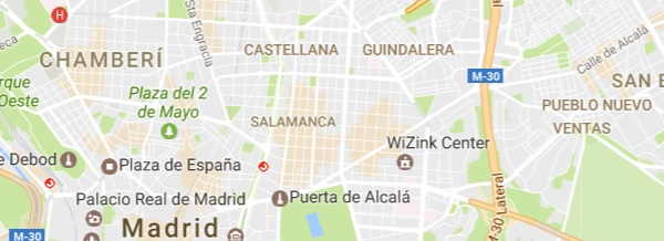 MAPA CALLEJERO DE PalmadeMallorca BalearsIlles PLANO