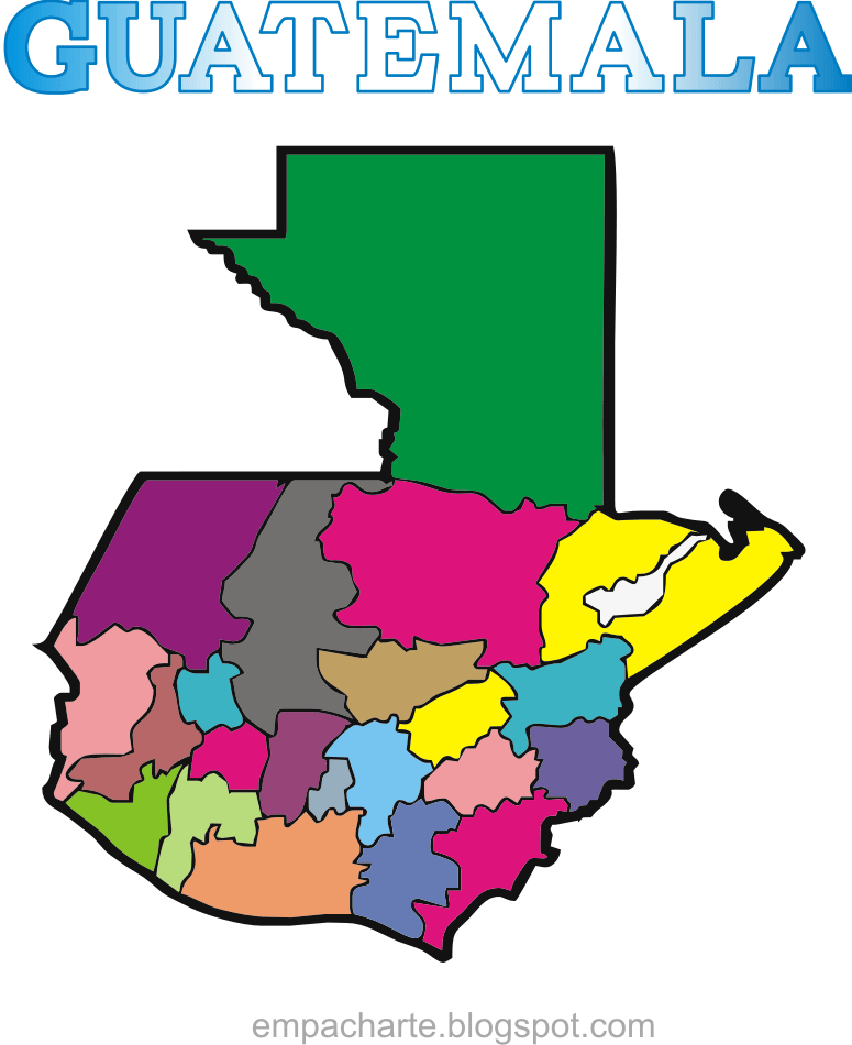 Mapa de Guatemala Mapa Físico, Geográfico, Político, turístico y
