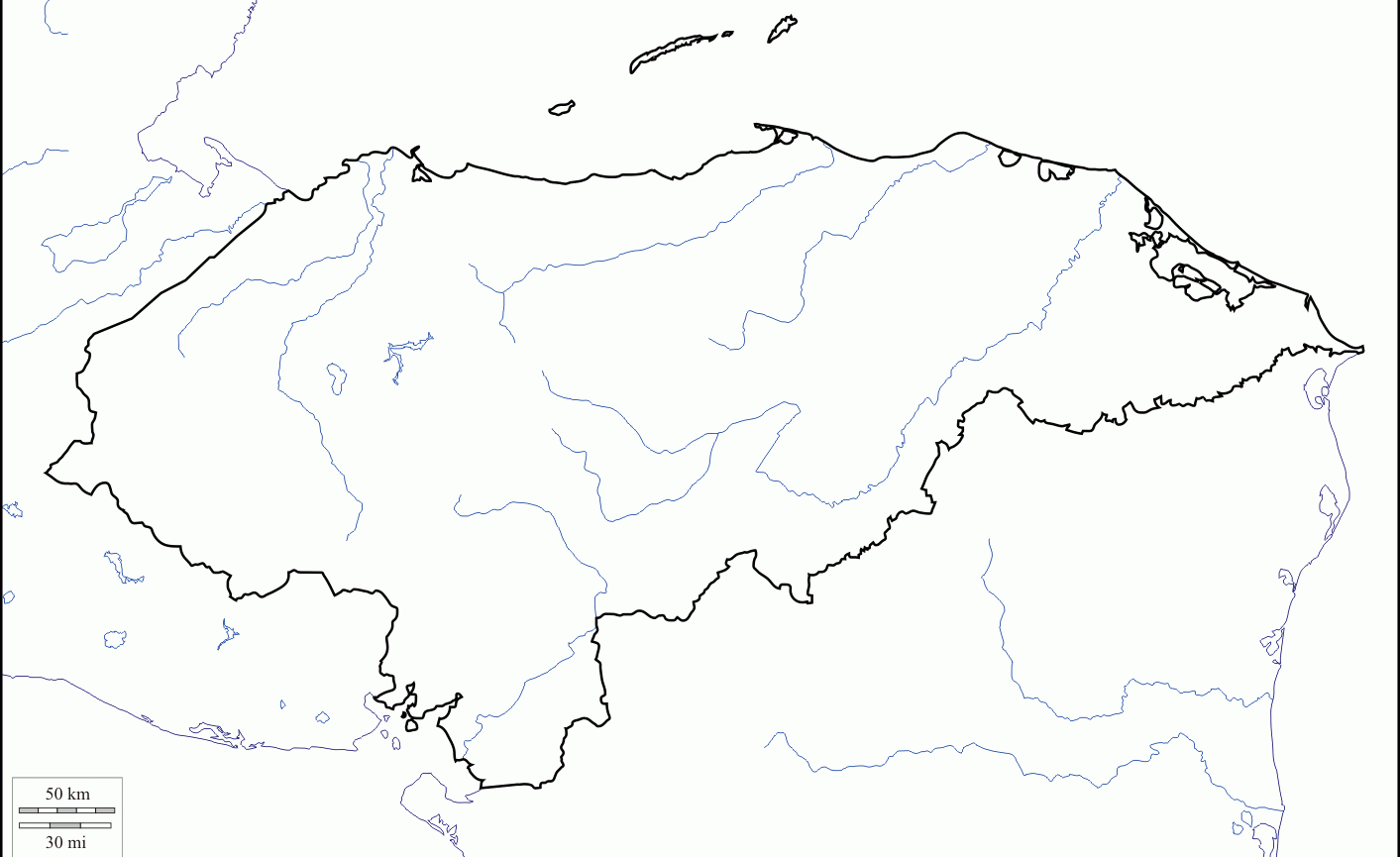 40 mapa de honduras para colorear Para Colorear