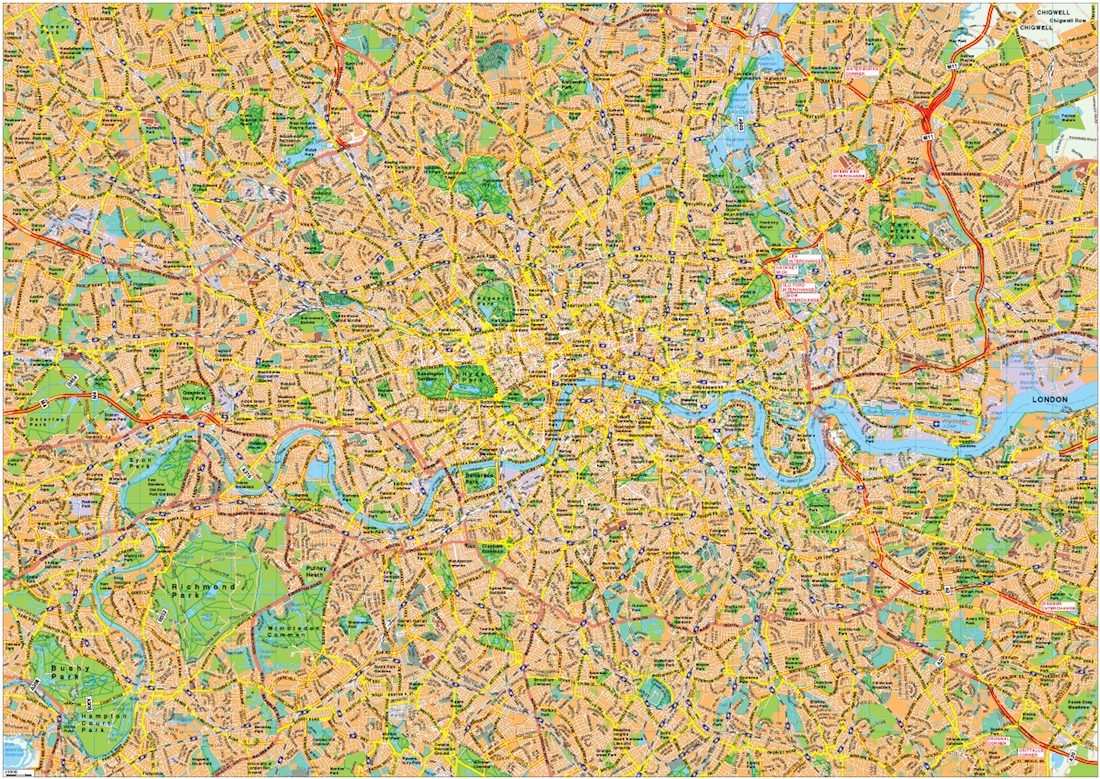 FASHIONABLE LONDON AREA Crossword clue