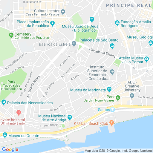 Lapa, Concelho de Lisboa Mapas, Tempo, Notícias, Hotéis, Fotos, Vídeos