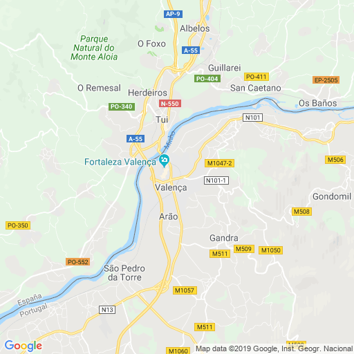 Valença Portugal Carte Valença, Concelho de Valença Mapas, Tempo, Notícias, Hotéis, Fotos