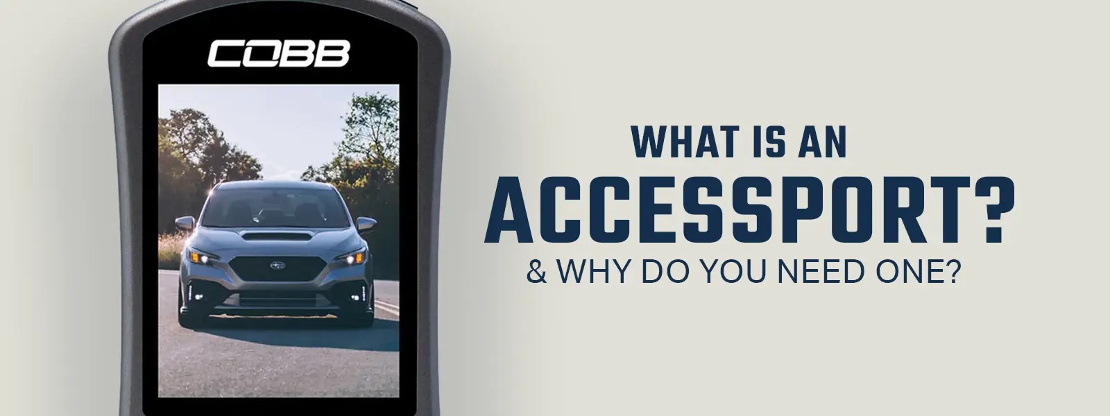 Cobb Accessport Installation Guide for the 2022+ WRX – MAPerformance