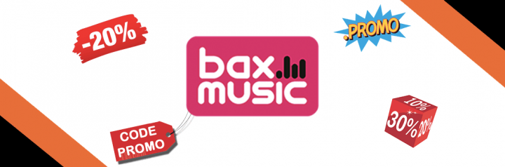 Codes promo de Bax Music bons plans et réductions 31 août 2021