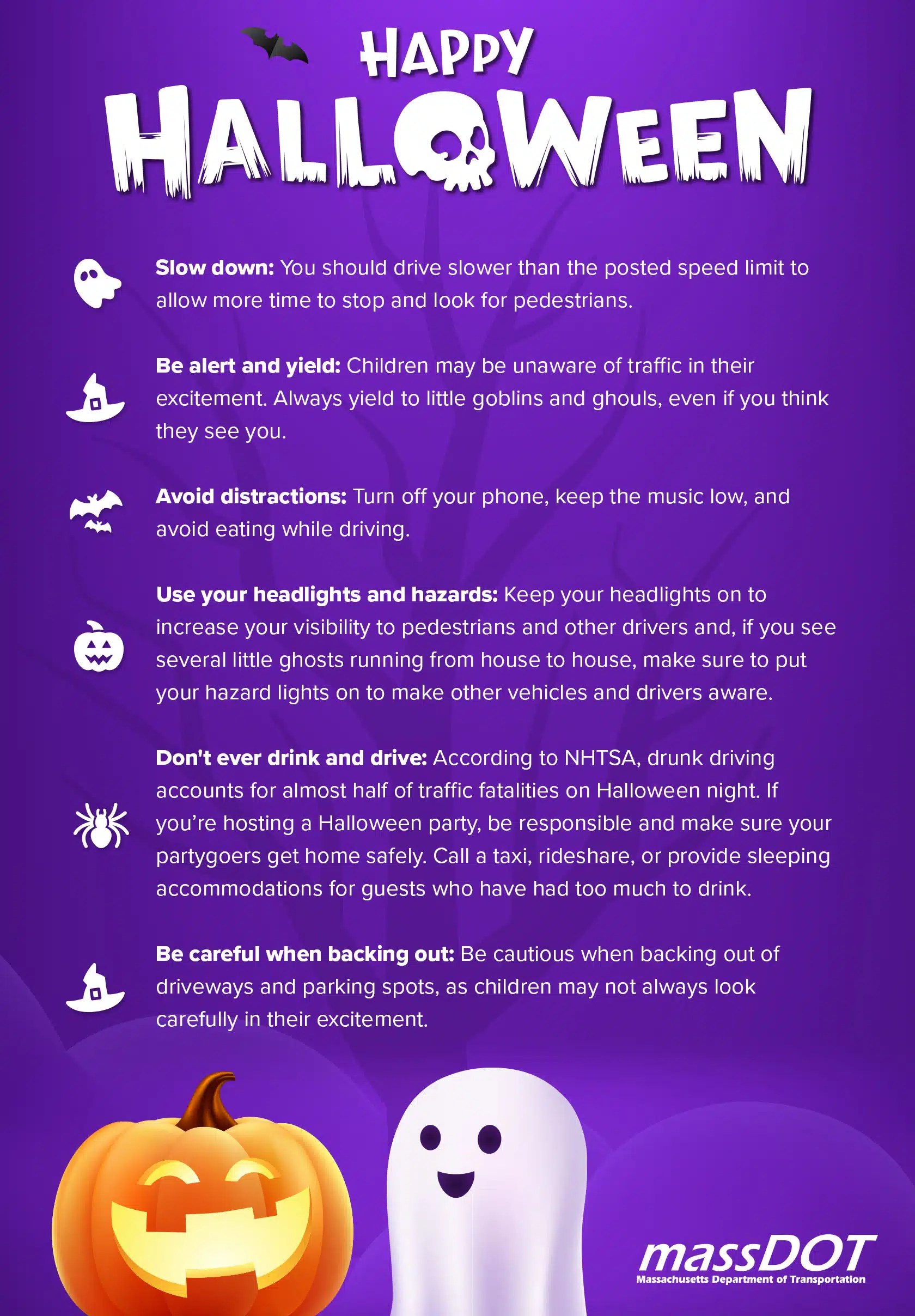 Massachusetts Driver Halloween Safety Tips MAPFRE Insurance