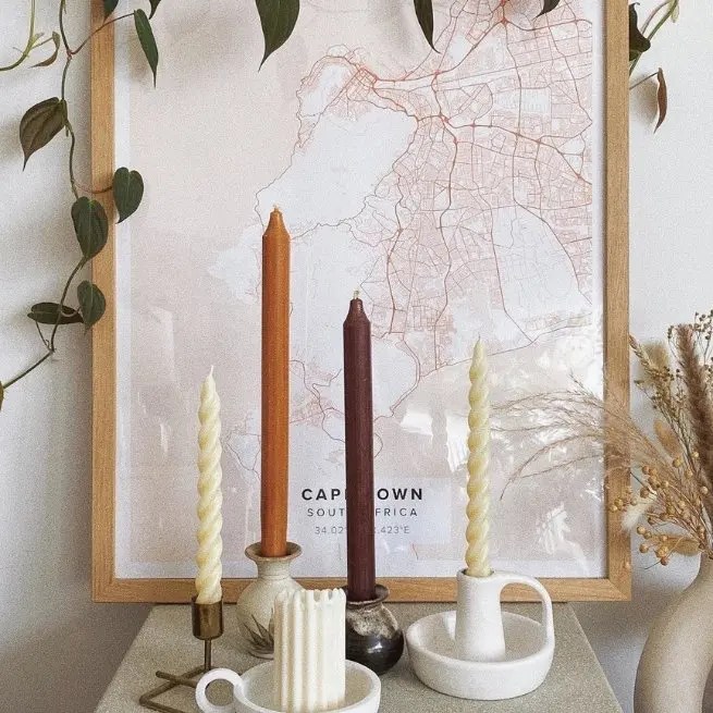 How To Make Twisted Candles With Mapiful Mapiful