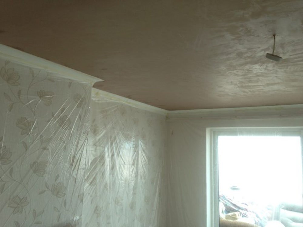 Examples of Skimming Artex Ceilings MA Plastering Services