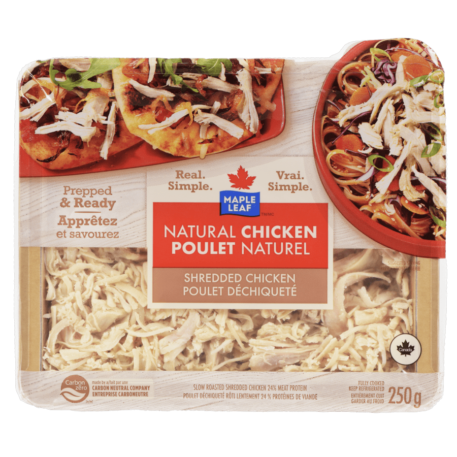 Maple Leaf® Natural Shredded Chicken Maple Leaf