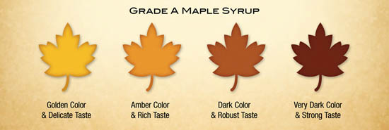 Maple Syrup Grades and Nutrition Information - Maple Syrup, Maple Cream