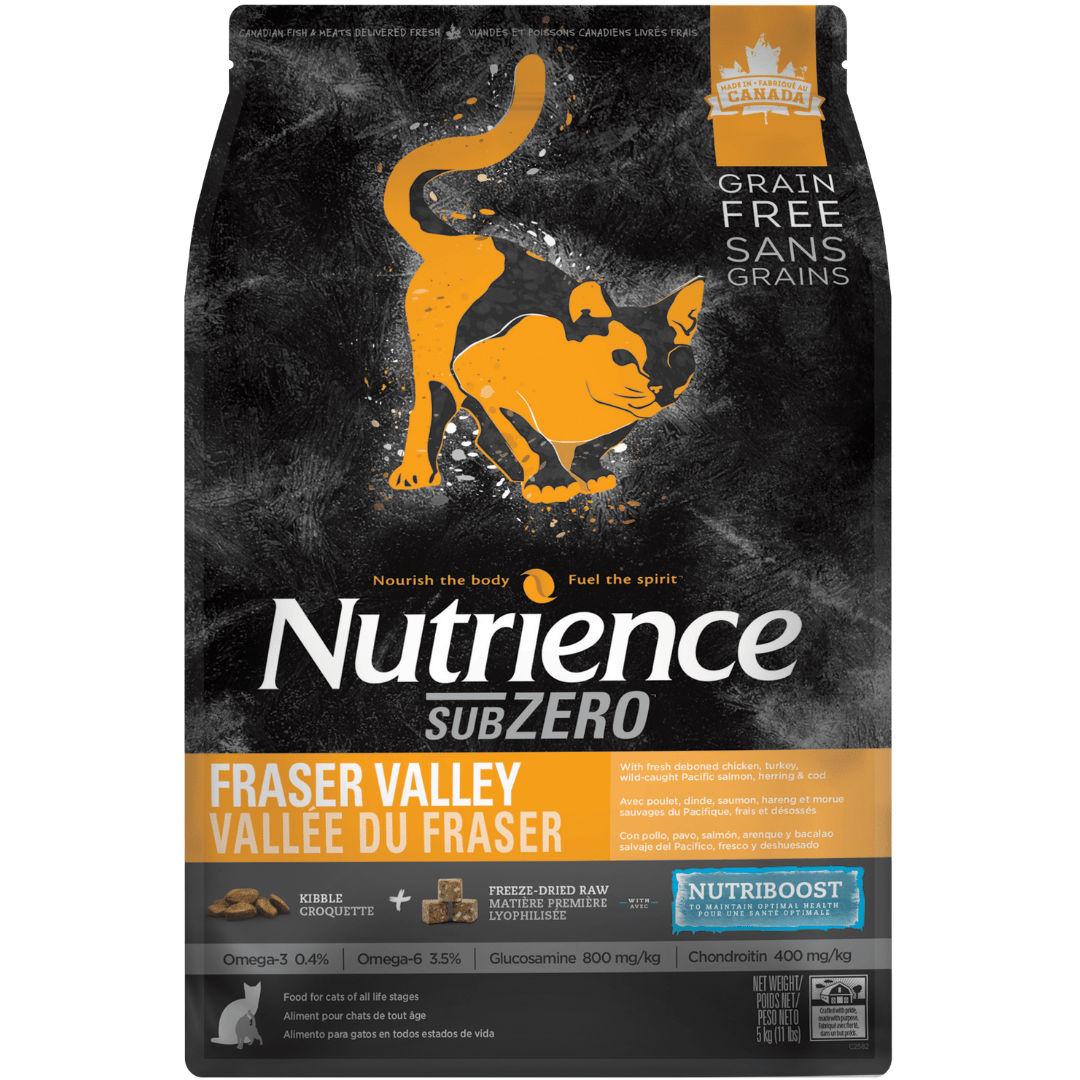 Nutrience SubZero Fraser Valley High Protein Cat Food (5lb)