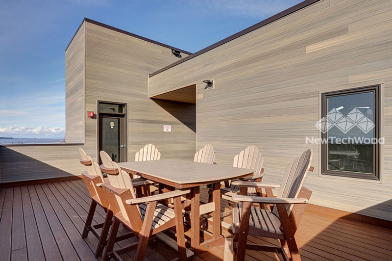 NewTechWood Composite Cladding New Tech Wood Ultrashield Composite Wall