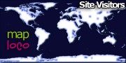 Locations of Site Visitors Locations of Site Visitors