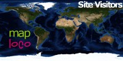 Locations of Site Visitors Locations of Site Visitors